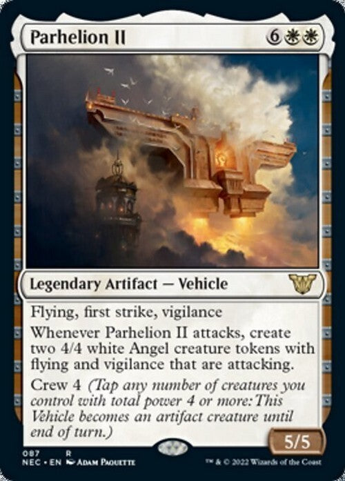 Parhelion II ~ Commander: Kamigawa: Neon Dynasty [ NM ] [ Magic MTG ]