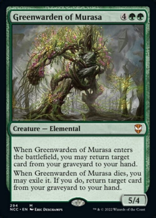 Greenwarden of Murasa ~ Commander: Streets of New Capenna [ NM ] [ MTG ]