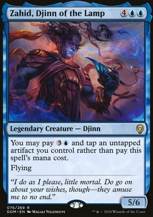 Zahid, Djinn of the Lamp ~ Dominaria [ EX ] [ Magic MTG ]