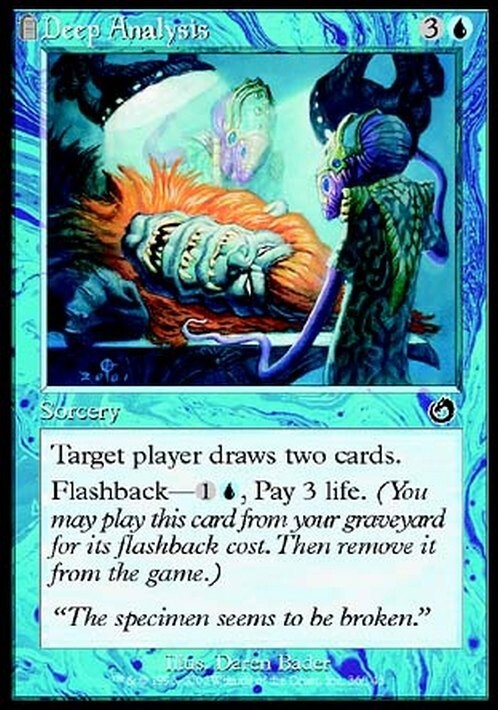 Deep Analysis ~ Torment [ EX ] [ Magic MTG ]