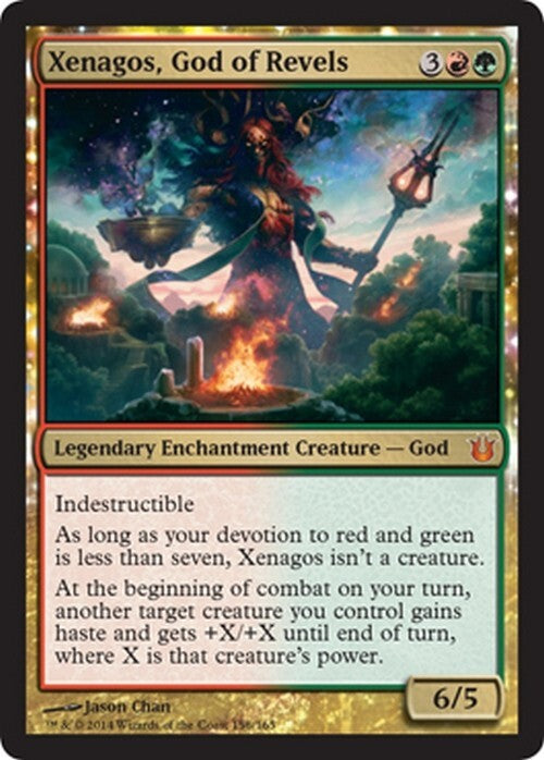 Xenagos, God of Revels ~ Born of the Gods [ EX ] [ Magic MTG ]