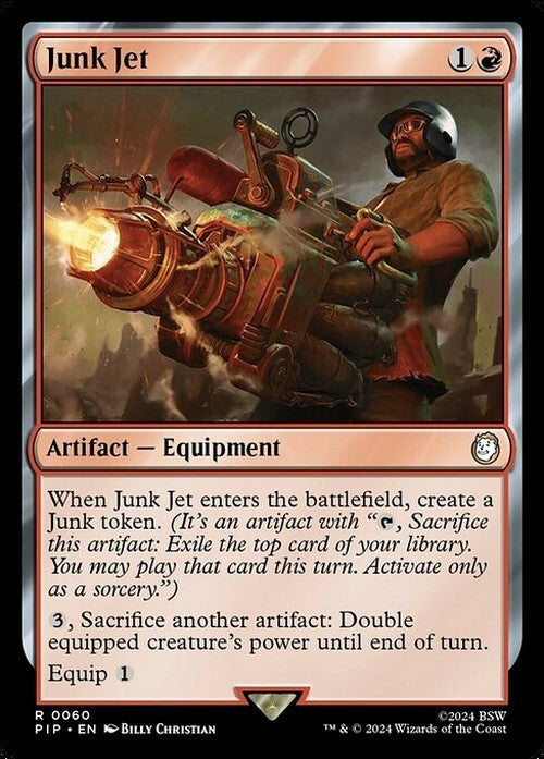 Junk Jet ~ Commander: Fallout [ NM ] [ Magic MTG ]
