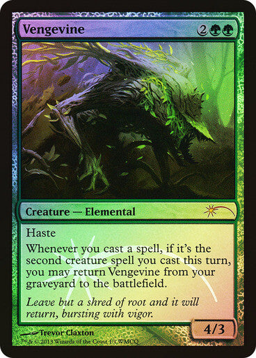 FOIL Vengevine ~ DCI Promos (Qualifier) [ NM ] [ Magic MTG ]