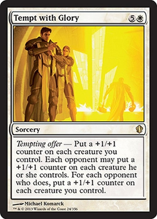 Tempt with Glory ~ Commander 2013 [ EX ] [ Magic MTG ]