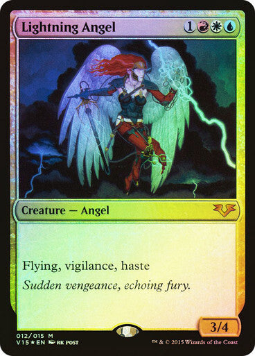 FOIL Lightning Angel ~ From the Vault [ EX ] [ Magic MTG ]