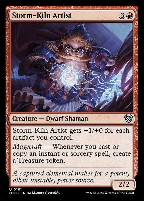 Storm-Kiln Artist ~ Commander: Outlaws of Thunder Junction [ NM ] [ Magic MTG ]