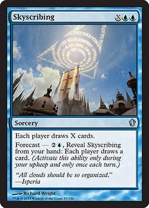 Skyscribing ~ Commander 2013 [ EX ] [ Magic MTG ]