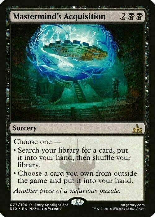 Mastermind's Acquisition ~ Rivals of Ixalan [ EX ] [ Magic MTG ]