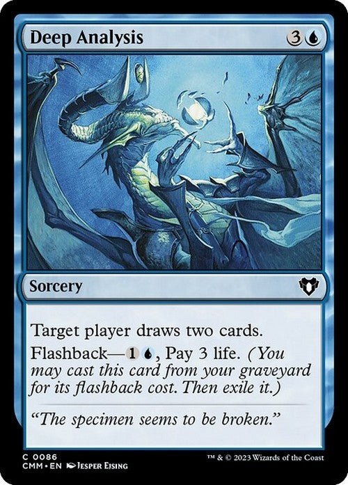 Deep Analysis ~ Commander Masters [ NM ] [ Magic MTG ]