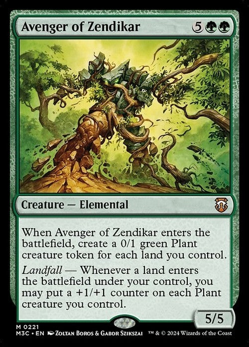 Avenger of Zendikar ~ Commander: Modern Horizons 3 [ NM ] [ Magic MTG ]