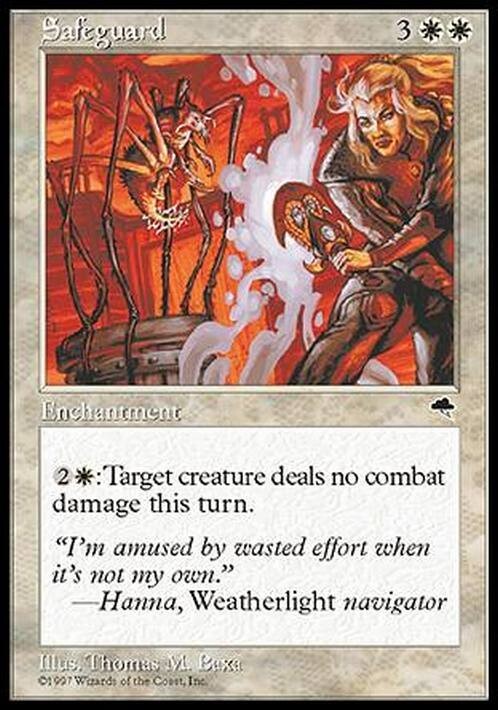 Safeguard ~ Tempest [ EX ] [ Magic MTG ]