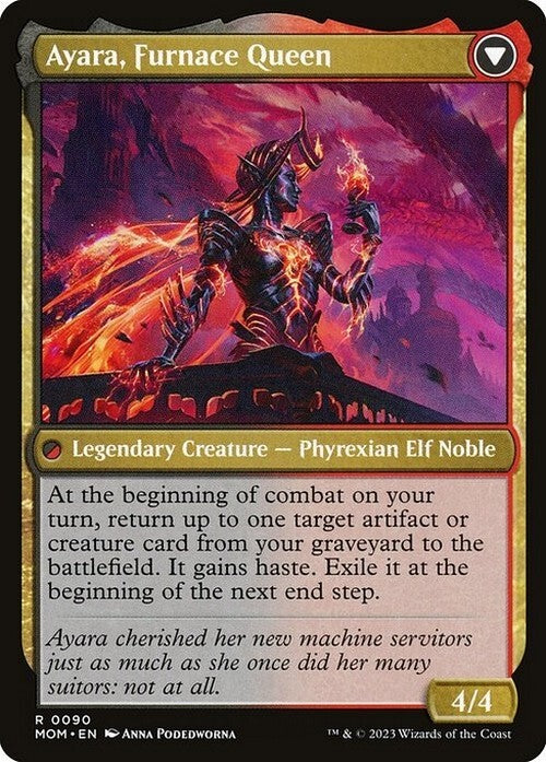 Ayara, Widow of the Realm ~ March of the Machine [ NM ] [ Magic MTG ]