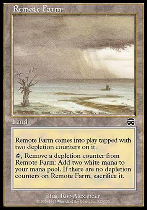 Remote Farm ~ Mercadian Masques [ EX ] [ Magic MTG ]