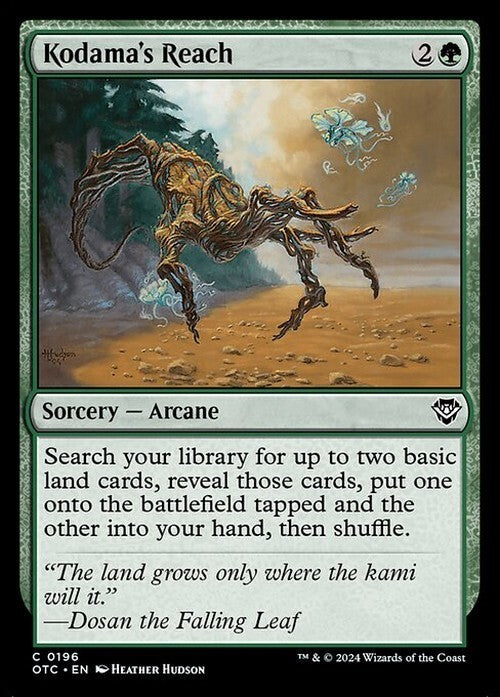 Kodama's Reach ~ Commander: Outlaws of Thunder Junction [ NM ] [ MTG ]