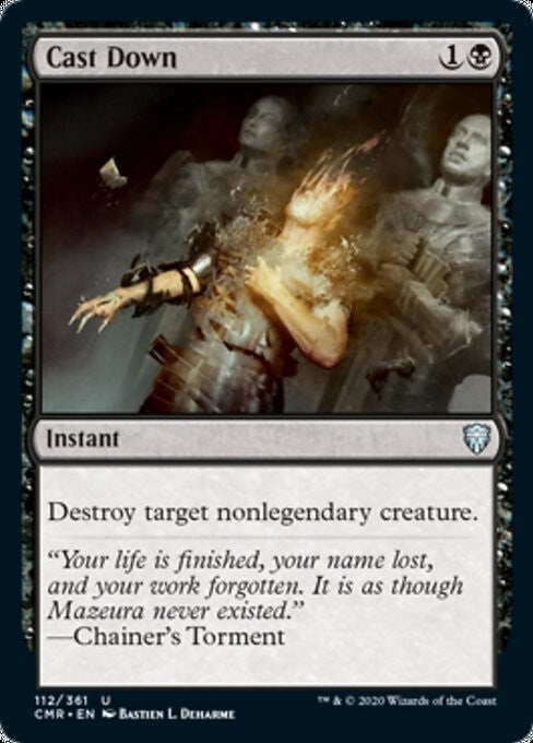 Cast Down ~ Commander Legends 1 [ NM ] [ Magic MTG ]