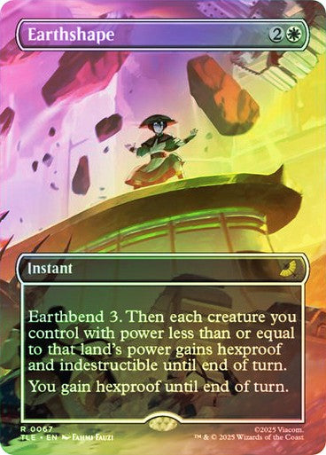 FOIL Earthshape ~ Avatar: The Last Airbender [ NM ] [ Magic MTG ]