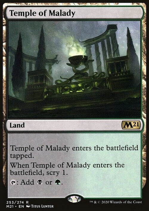 Temple of Malady ~ Core 2021 [ EX ] [ Magic MTG ]