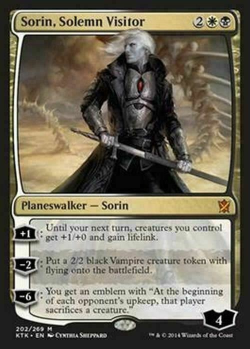 Sorin, Solemn Visitor ~ Khans of Tarkir [ EX ] [ Magic MTG ]