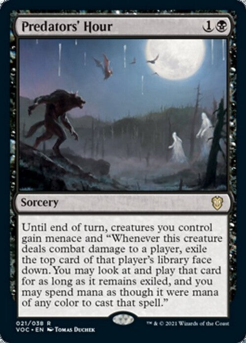 Predators' Hour ~ Commander: Crimson Vow [ NM ] [ MTG ]