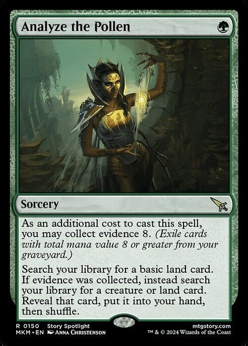 Analyze the Pollen ~ Murders at Karlov Manor [ NM ] [ Magic MTG ]