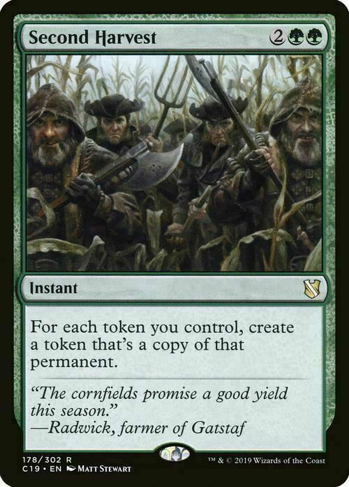 Second Harvest ~ Commander 2019 [ NM ] [ Magic MTG ]