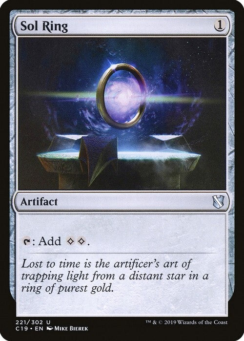 Sol Ring ~ Commander 2019 [ EX ] [ Magic MTG ]