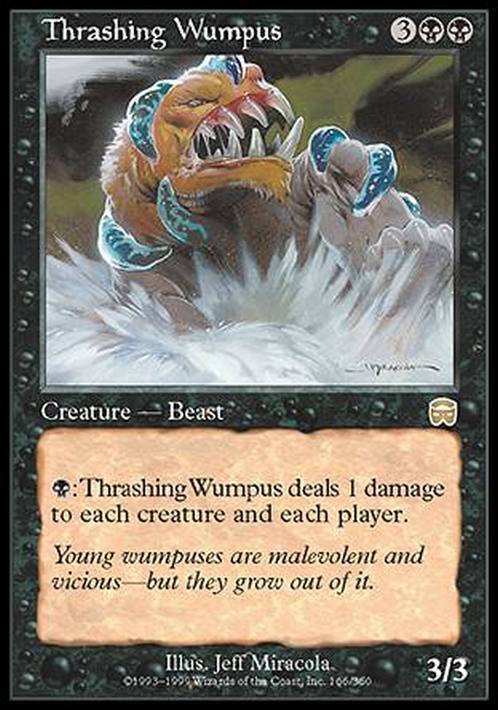 Thrashing Wumpus ~ Mercadian Masques [ EX ] [ Magic MTG ]