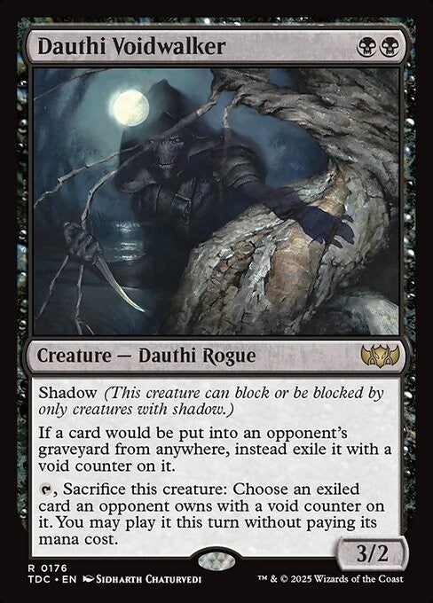 Dauthi Voidwalker ~ Commander: Tarkir: Dragonstorm [ NM ] [ Magic MTG ]