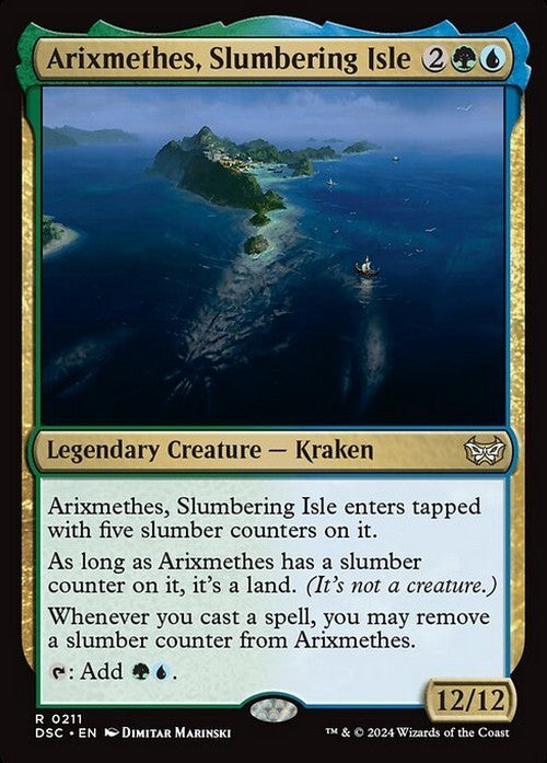 Arixmethes, Slumbering Isle ~ Commander: Duskmourn [ NM ] [ Magic MTG ]