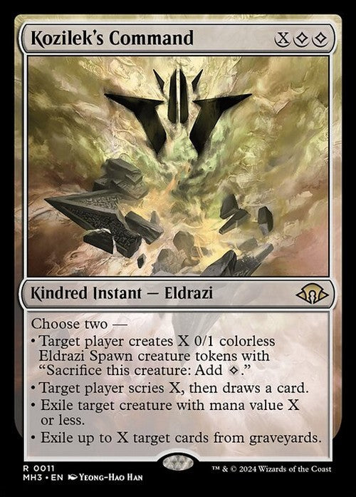 Kozilek's Command ~ Modern Horizons 3 [ NM ] [ Magic MTG ]