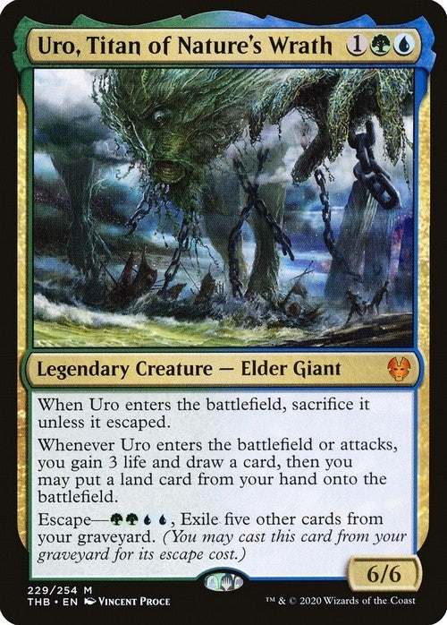 Uro, Titan of Nature's Wrath ~ Theros Beyond Death [ NM ] [ Magic MTG ]