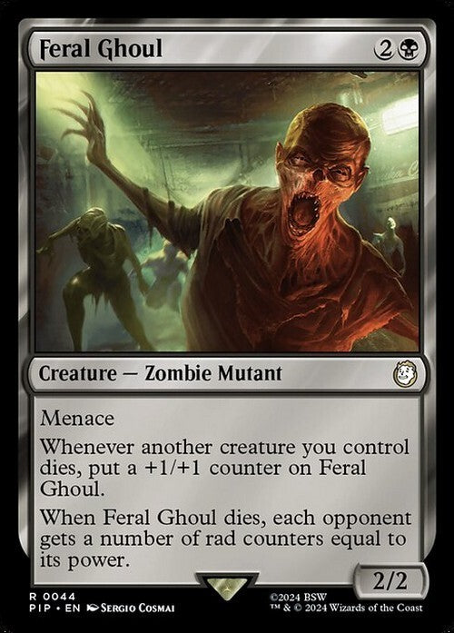 Feral Ghoul ~ Commander: Fallout [ NM ] [ Magic MTG ]