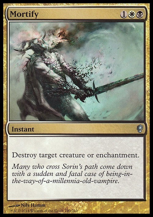 Mortify ~ Conspiracy 1 [ EX ] [ Magic MTG ]
