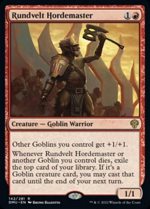 Rundvelt Hordemaster ~ Dominaria United [ NM ] [ Magic MTG ]