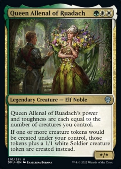 Queen Allenal of Ruadach ~ Dominaria United [ NM ] [ Magic MTG ]