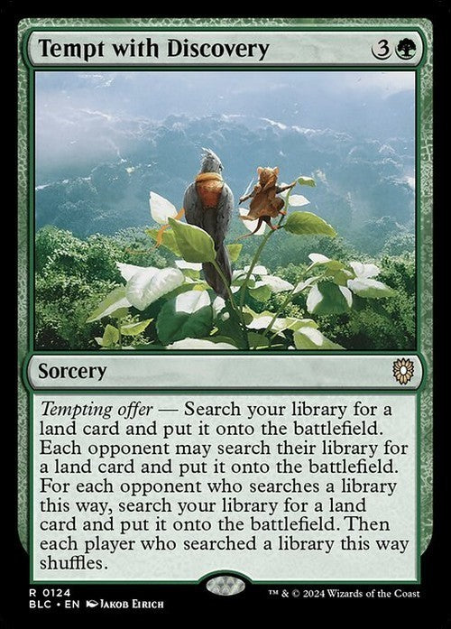 Tempt with Discovery ~ Commander: Bloomburrow [ NM ] [ Magic MTG ]