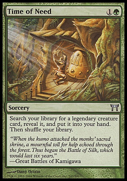 Time of Need ~ Champions of Kamigawa [ EX ] [ Magic MTG ]