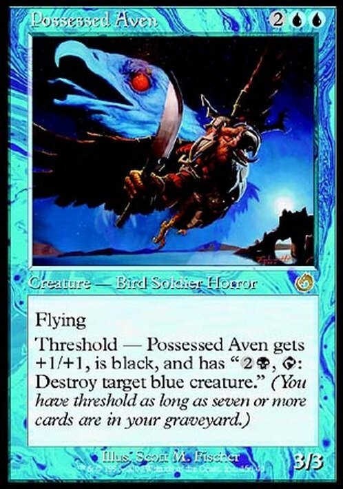 Possessed Aven ~ Torment [ EX ] [ Magic MTG ]