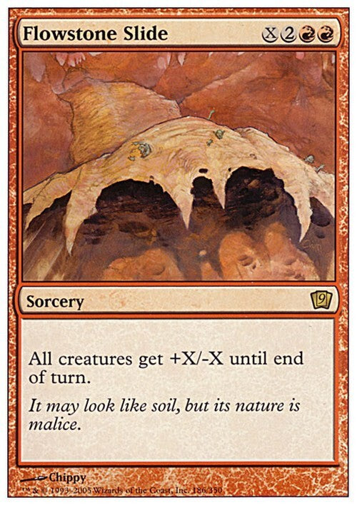Flowstone Slide ~ Ninth Edition [ EX ] [ Magic MTG ]