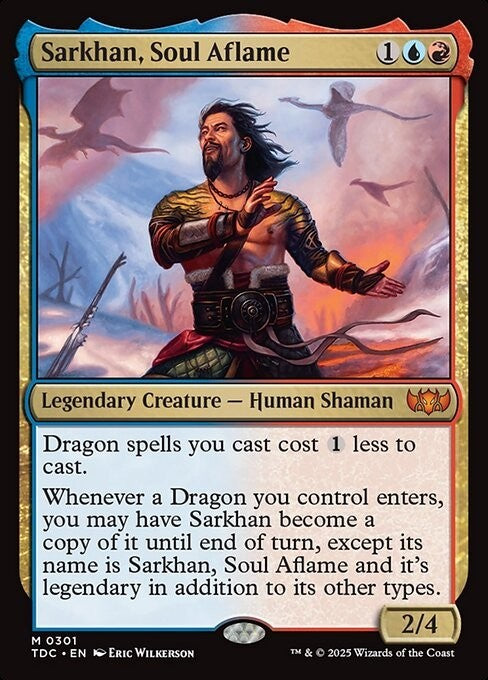 Sarkhan, Soul Aflame ~ Commander: Tarkir: Dragonstorm [ NM ] [ Magic MTG ]