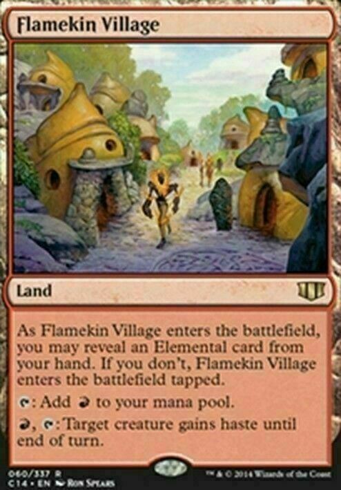 Flamekin Village ~ Commander 2014 [ NM ] [ Magic MTG ]