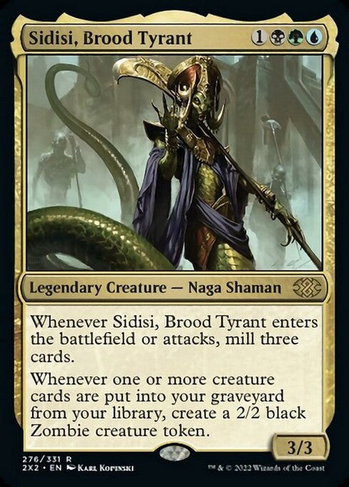 Sidisi, Brood Tyrant ~ Double Masters 2022 [ NM ] [ Magic MTG ]