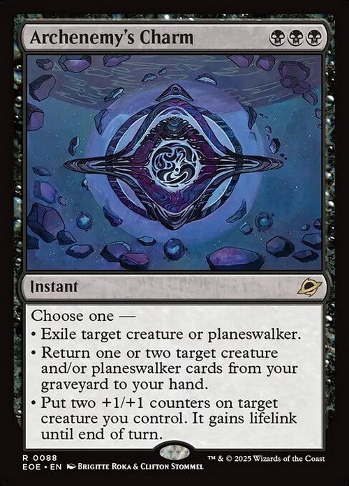 Archenemy's Charm ~ Edge of Eternities [ NM ] [ Magic MTG ]