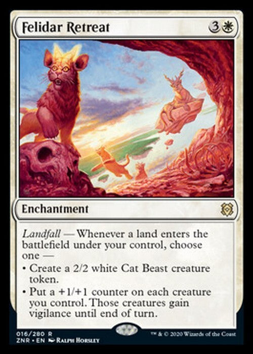 Felidar Retreat ~ Zendikar Rising [ NM ] [ Magic MTG ]