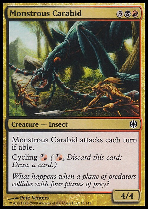 Monstrous Carabid ~ Alara Reborn [ EX ] [ Magic MTG ]