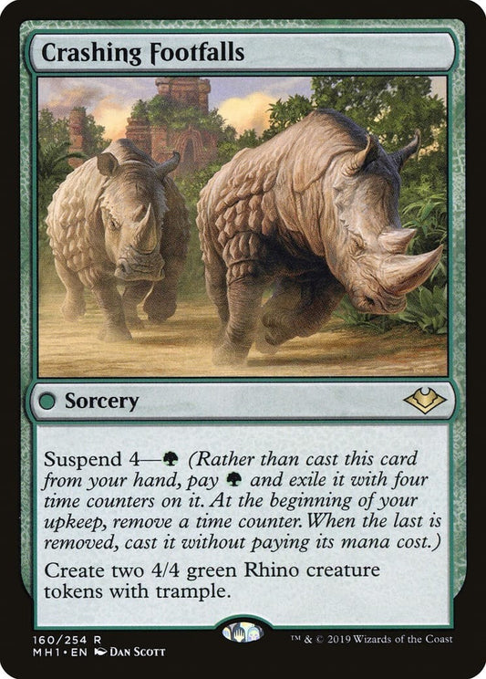 Crashing Footfalls ~ Modern Horizons 1 [ EX ] [ Magic MTG ]
