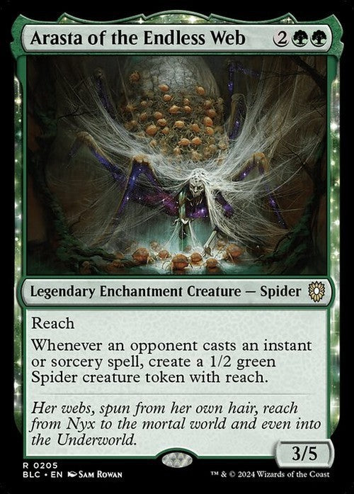 Arasta of the Endless Web ~ Commander: Bloomburrow [ NM ] [ Magic MTG ]