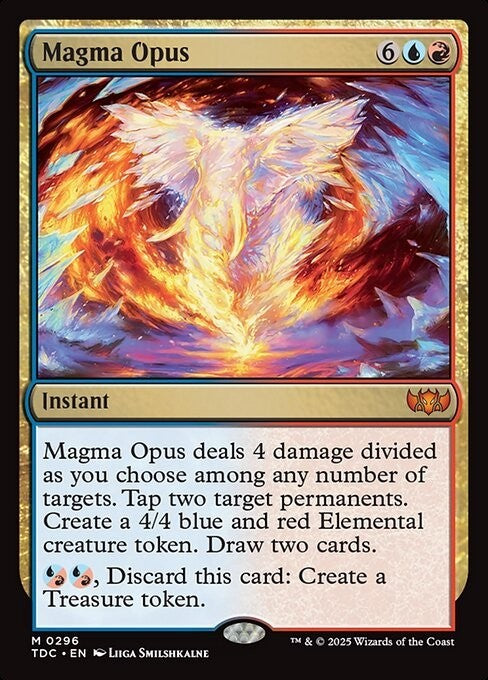 Magma Opus ~ Commander: Tarkir: Dragonstorm [ NM ] [ Magic MTG ]