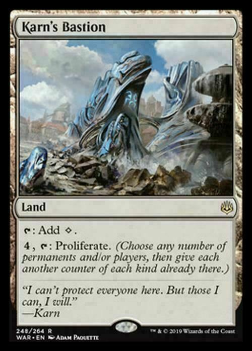 Karn's Bastion ~ War of the Spark [ EX ] [ Magic MTG ]