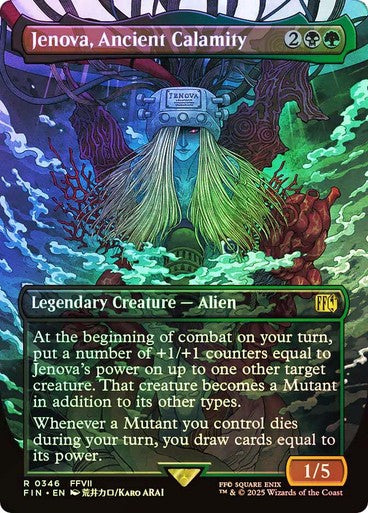 FOIL  SHOWCASE Jenova, Ancient Calamity ~ Final Fantasy [ NM ] [ Magic MTG ]